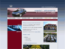 Tablet Screenshot of hondacentrum.pl